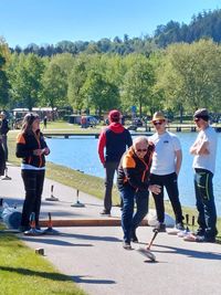 Stubenberg beim Spiel 1