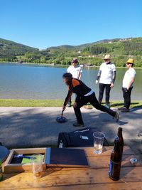 Stubenberg beim Spiel